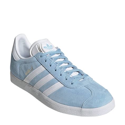 adidas gazelle lichtblauw heren|Adidas gazelle sandalen.